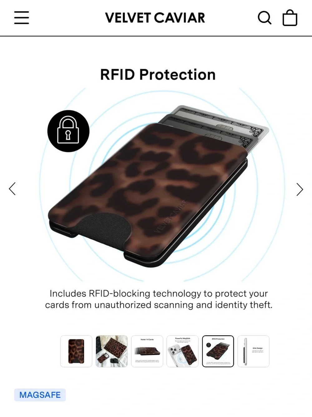 Velvet Caviar - it girl leopard case
